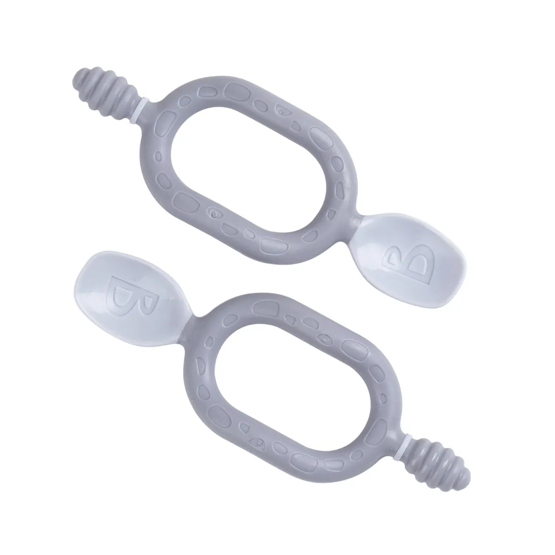 Bibado Dippit™ Multi stage Baby Weaning Spoon and Dipper Mint- Pack of 2