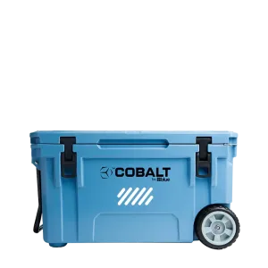 Blue Coolers 5 Day 55qt Cobalt Cooler with Wheels