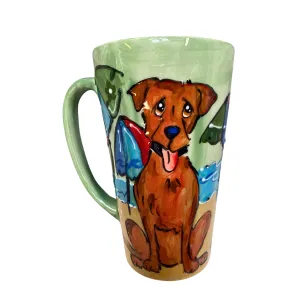 Choco Lab Lakeside Lounger - Tall Tail Mug