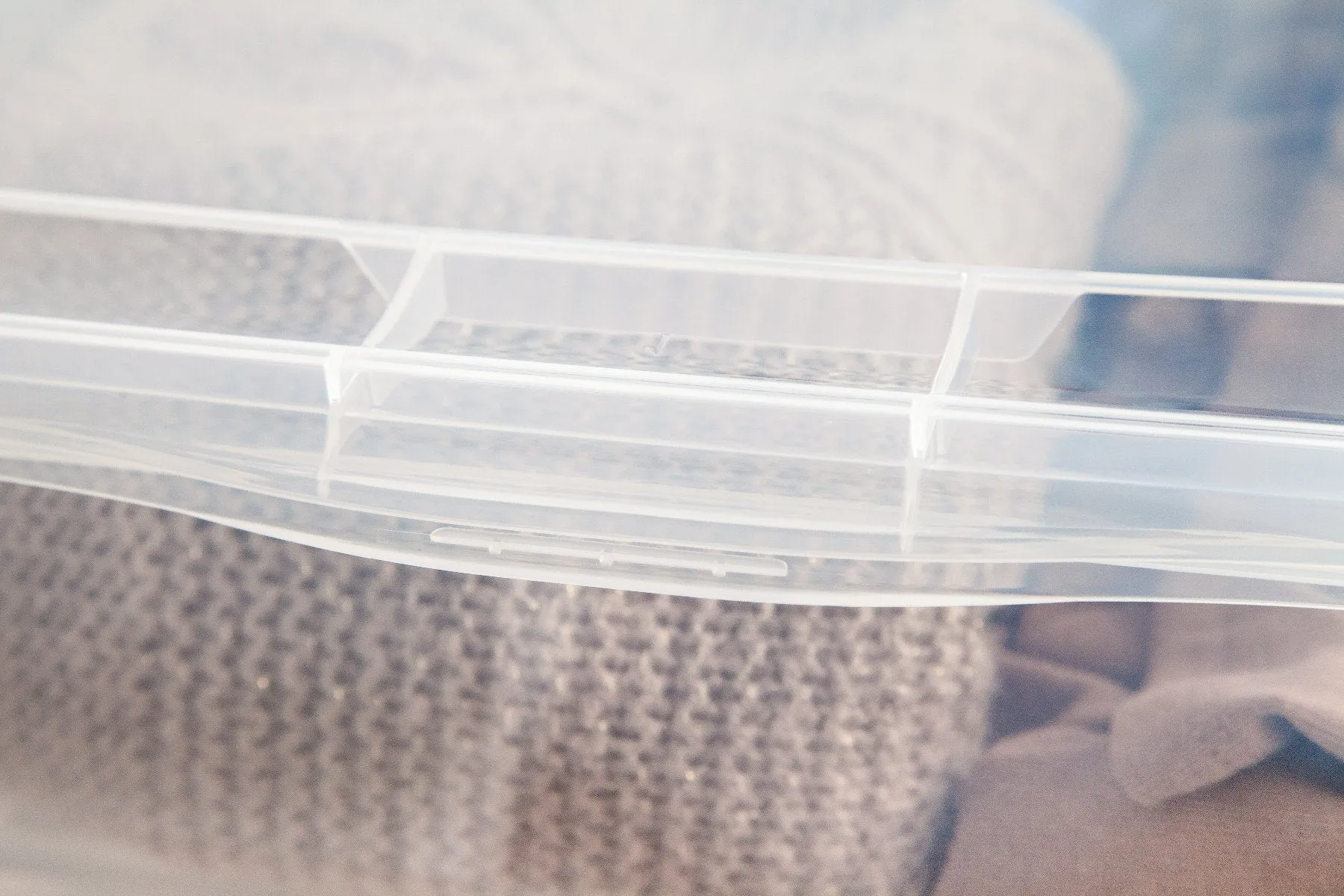 Clear Storage Box - 68 QT