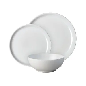 Denby Elements Dinner Set White 12 Piece