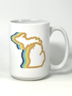 Enjoy Michigan Mitten 15 oz Coffee Mug