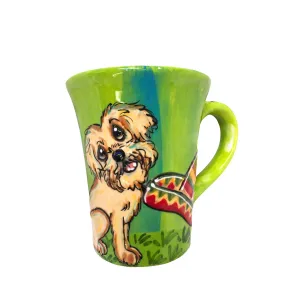 Fiesta Terrier Tumbler - Cinco de Mayo Celebration Mug