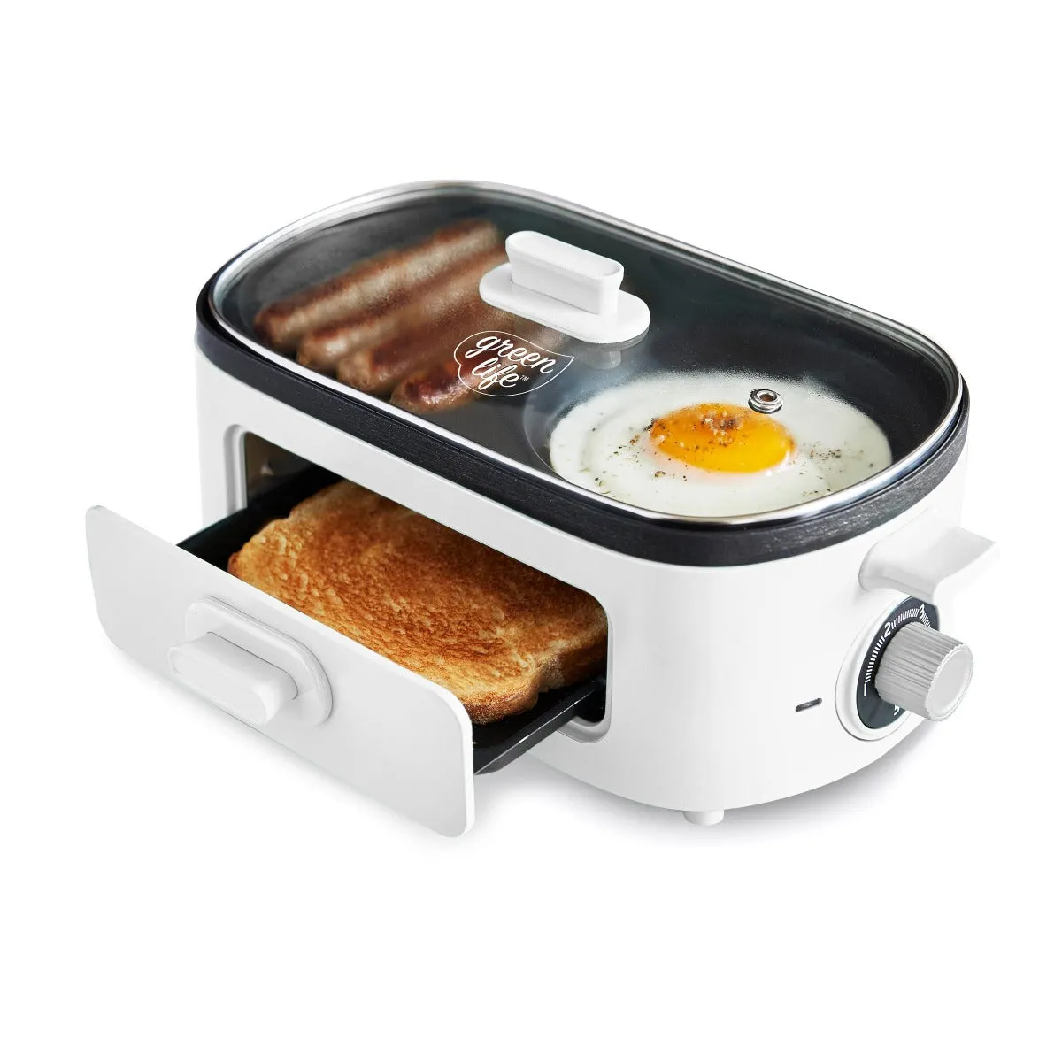 GreenLife Breakfast Maker | White