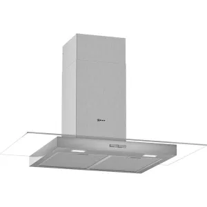 Neff D94GBC0N0B N 30 Wall-mounted cooker hood 90 cm clear glass