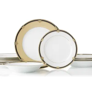 Noritake Braidwood 12-PIece Dinner Set