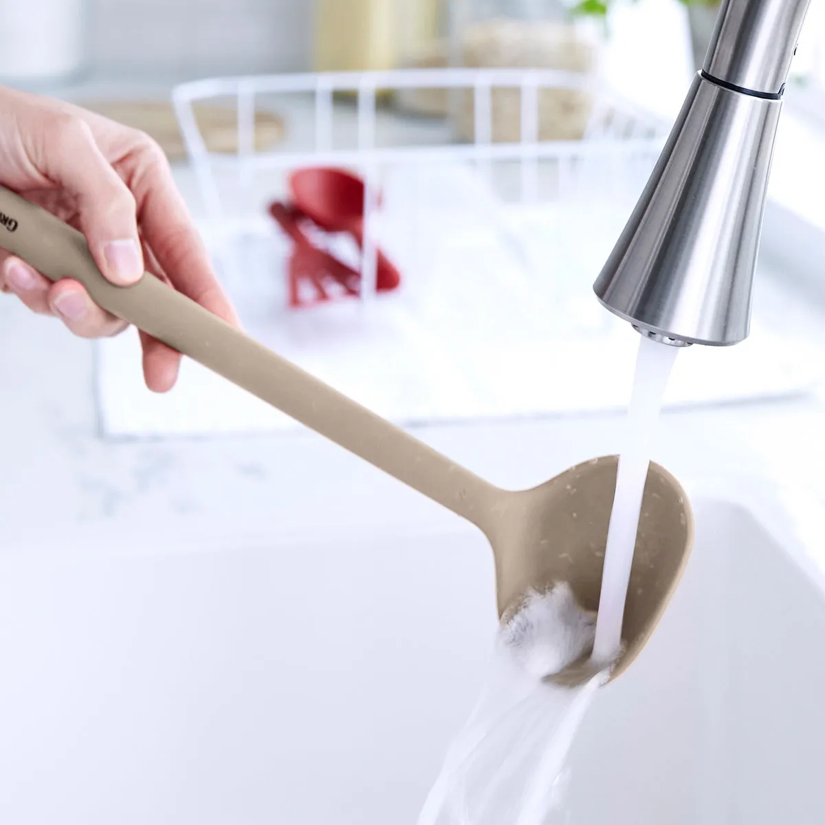 Platinum Silicone Ladle | Taupe