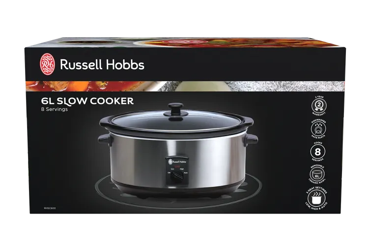 Russell Hobbs 6L Slow Cooker Oval