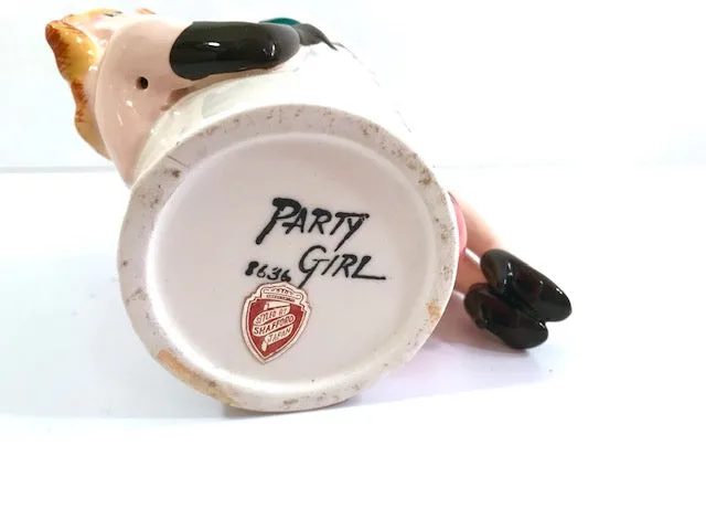 Shafford Mid-Century Party Girls 1-For-The-Money.. Mugs (Set of 4)