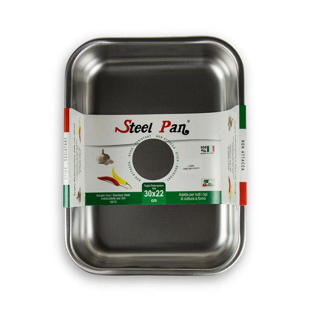 Steelpan Stainless Steel Deep Roasting Pan