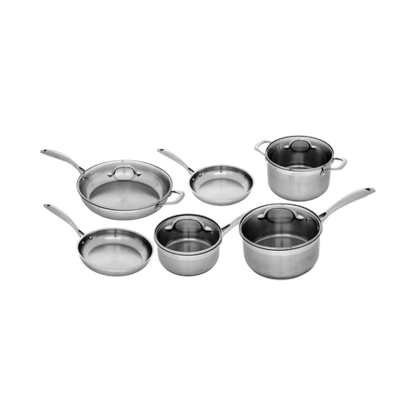 Swiss Diamond Premium Steel 10 Piece Cook Set